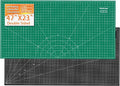 Large self healing cutting mat: 47''x23'' Double-Sided Craft Cutting Board for Table, Slip-Resistant 5-Ply Large Cutting Mat for Sewing,Fabric & Crafts (Green/Black)