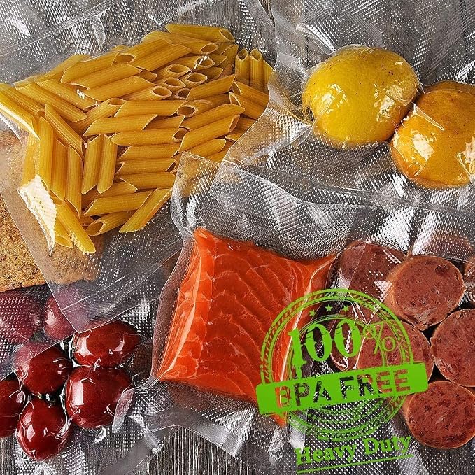 Vacuum Sealer Bags 8 Rolls 8"x20' Freezer Bags