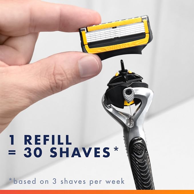 Gillette Fusion5 ProShield Men's Razor Blades, 8 Blade Refills