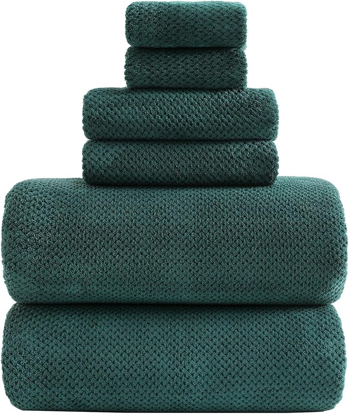 YTYC 39x78 Bath Sheets,Towels for Bathroom,Teal,2-Pieces | Extra Large Bath Towels, Super Soft,Highly absorbent,Hanging Loop,Quick Drying,Light Weight,80% Polyester
