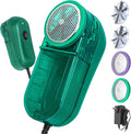 Fabric Shaver for Clothing and Furniture, 40W Commercial Corded Lint Remover, 13,000 RPM Clothes Shaver, 12 ft Cable, 5.8 oz Bin, Six-Leaf Blades for Dry Cleaners and Home Use