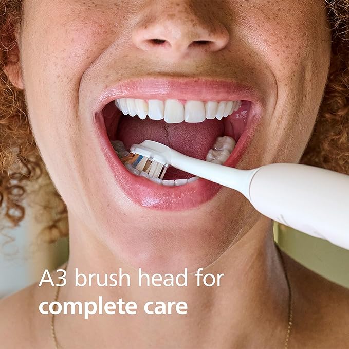 Philips Sonicare Premium All-in-One (A3) + Plaque Control (C2) Brush Head Bundle, Genuine Replacement Electric Toothbrush Heads, 6 Pack Up to 18 Month Supply, White, BD9003AZ
