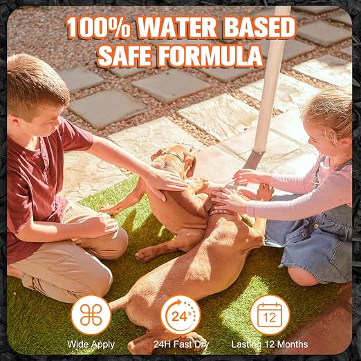 Rock Glue for Landscaping, Gravel Glue, Pea Gravel Binder 30.4oz Max Cover, Strong Rock Lock, Landscape Stone Adhesive for Slopes, Flower Beds, Driveway Edges, Fast Dry & Safe for Plants Pets