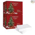 Christmas Style WOWOTEX Disposable Face Towels 120 Count Large Dry Wipes | 10"×12", Extra Thick Soft and Sensitive Skin friendly, Clean Facial Towels for Skincare, Makeup Removal and Facial Cleansing