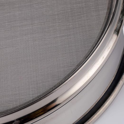 φ20×4.5cm 75 Mesh 304 Stainless Lab Sieves Economy Test Sieve 304 Stainless Steel Wire Cloth（0.2mm）