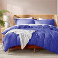 Nestl Twin Duvet Cover Set - Soft Double Brushed Royal Blue Duvet Cover Twin XL, 2 Piece, with Button Closure, 1 Duvet Cover 68x90 inches and 1 Pillow Sham