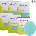Buf-Puf Body Sponge, Bath Sponge, Dermatologist Developed, Cleanses Skin of Dirt, and Excess Oil, Reusable, Exfoliating, 6 Count