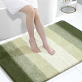 OLANLY Large Bathroom Rugs Mat 44x32, Extra Soft Absorbent Microfiber Bath Rugs, Rubber Backing, Quick Dry, Washable Bath Mats for Bathroom Floor, Tub and Shower, Home Decor Accessories, Dark Green