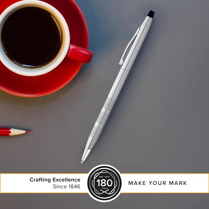 Cross AT008214 Classic Century Ballpoint Twist-Action Pen, Black Ink, Medium