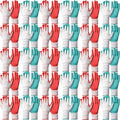 Potchen 32 Pairs Garden Gloves for Women Ladies' Gardening Gloves Bulk Breathable Rubber Coated for Yard Garden Protective Work Tools Universal One Size Outdoor Indoor Protective Work with Grip