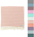 Sand Cloud Turkish Beach Towel - Sand Resistant & Quick Dry Towel | 100% Certified Organic Turkish Towel - Bath Towel or Beach Blanket for Picnic - As Seen on Shark Tank - Gocek (Beige)
