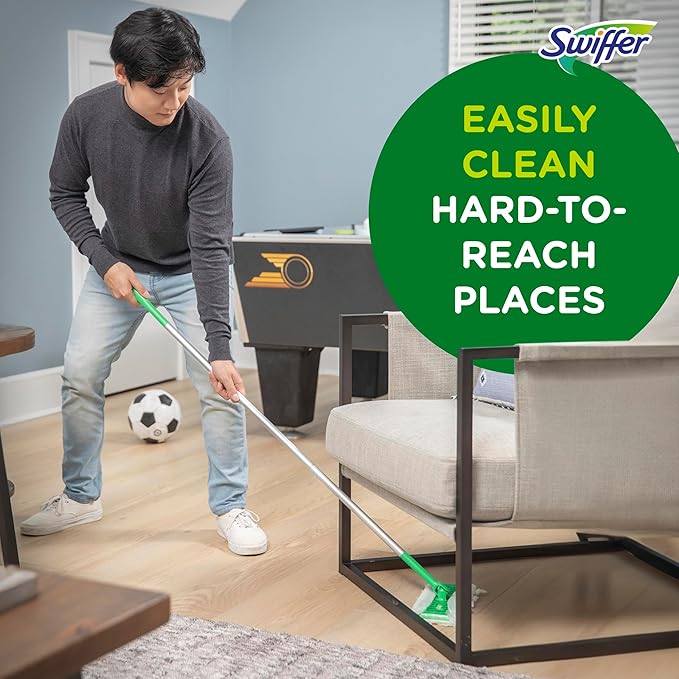 Swiffer Sweeper Dry Sweeping Cloth Refills,Gain Original,32 Count (Pack of 4)