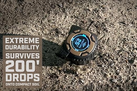 Spec Ops Tools Elite Series Tape Measure for Measuring & Layout, 1 1/4" Double-Sided Blade, Heavy Duty Military-Grade Composite Case, 25 Foot Magnetic + Fractional