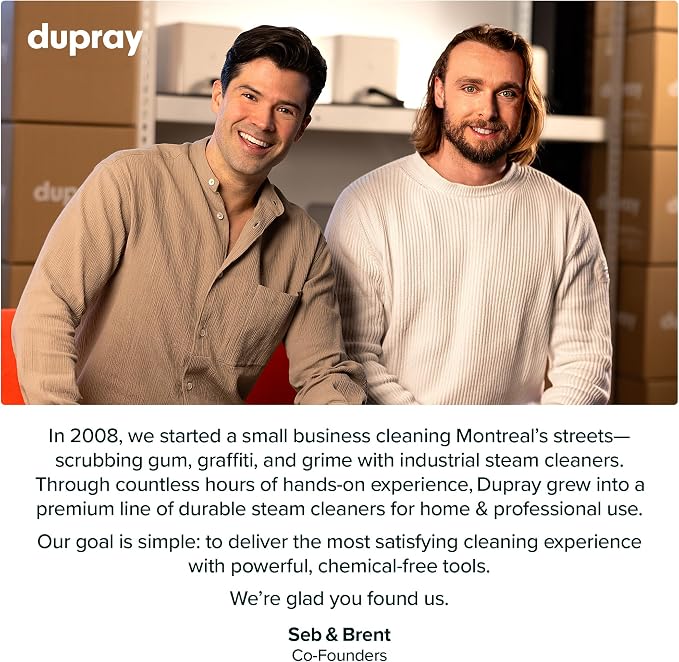 Dupray The Awesome Bag - Storage Bag for Neat Steam Cleaner | Adjustable storage & carrying case for portable steam cleaner, durable with shoulder strap and top handle