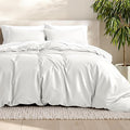 Bare Home Bedding Duvet Cover Extra Long Size - Premium 1800 Super Soft Collection - Lightweight, Cooling Duvet Cover - Soft Breathable Bedding (Twin/Twin XL, Cream)