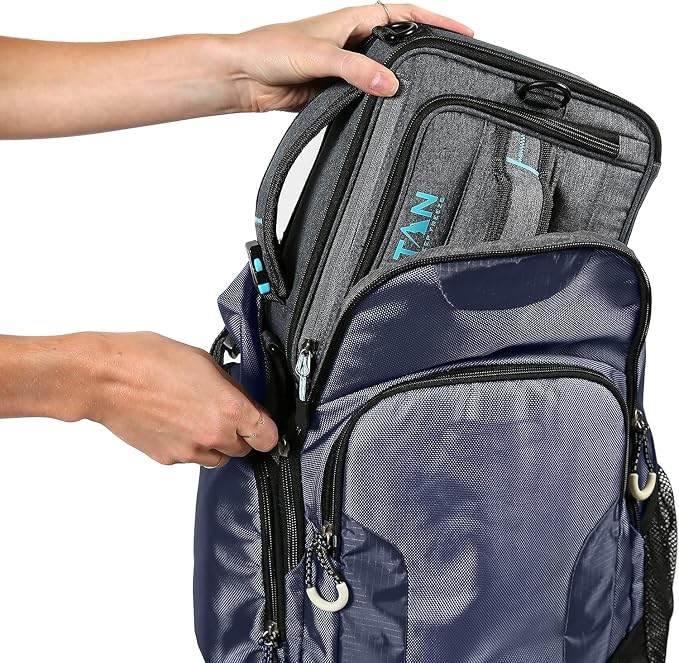 Titan by Artic Zone Deep Freeze Lunch Bag Grey/Blue