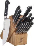 ZWILLING Pro 16-pc Knife Block Set - Natural
