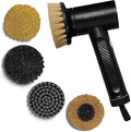 Reviver Handheld Electric Scrub Brush Made for Sneakers with 4 Premium Brushes, Built in Battery, USB-C Rechargeable