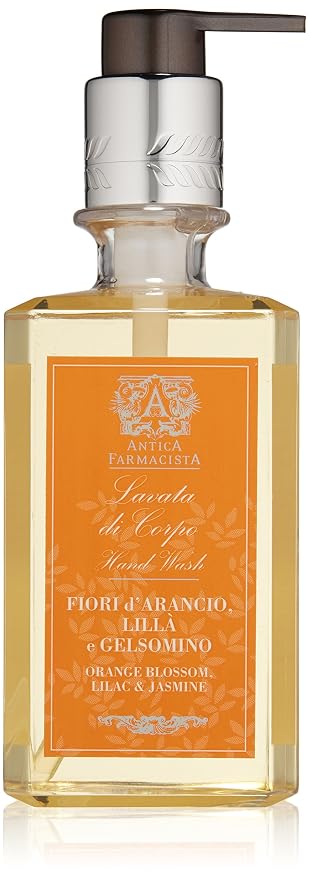 Antica Farmacista Hand & Body Wash - Luxury Nourishing & Hydrating Hand Cleansing Wash - Bath & Body Gift - Orange Blossom, Lilac & Jasmine, 10 fl oz