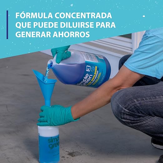 Simple Green 11301 Clean Building Glass Cleaner Concentrate, Unscented, 1gal Bottle (Case of 2)