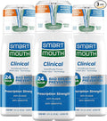 SmartMouth DDS Activated Clinical Mouthwash - for Fresh Breath - Clinical Strength Mouthwash for Gum Health, Gingivitis & More - Clean Mint Flavor, 16 fl oz (3 Pack)