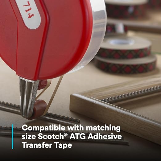 3M 714 1/4" ATG Adhesive Applicator: For 1/4" ATG tape (Red)