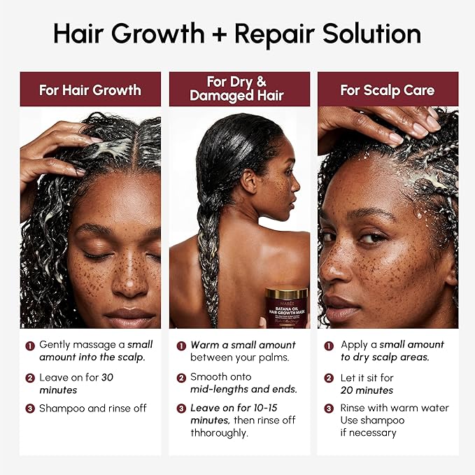 MAREE Deep Conditioning Hair Mask for Damaged Hair Treatment – Keratin Hair Care for Hydrating Growth Repair Moisturizing – Dry Curly Color Refreshing – 10 Fl Oz, Yellow