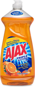Ajax Dish Detergent, Grapefruit Scent, 28 oz Bottle, 9/Carton