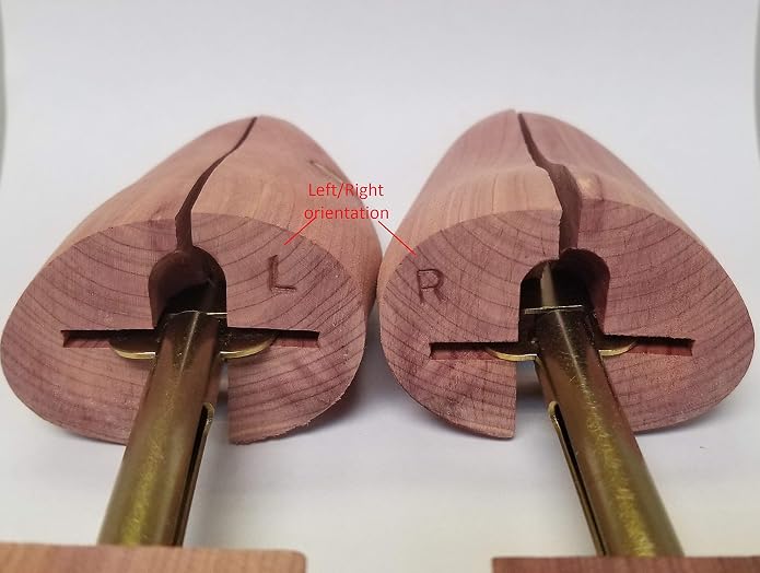 Women’s Shoe Trees (2 Pairs) Combination, Aromatic Cedar Wood, USA Made