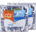 Superio Hot and Cold Insulated Bags for Food Delivery, Grocery Shopping Bags, Food Storage for Hot and Frozen Food for Travel, Disposable Cooler Bag, Reinforced Thermal Lunch Bag (2, 16"x5.5"x19")