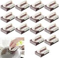 Magic Cleaning Sponge, Heavy Duty Nano Carbide Cleaning Sponge for Pots & Pans, Rust Remover & Descaling Eraser with Handle, Bulk Pack of Magic Cleaning Sponge Scrubber (15 Pcs)