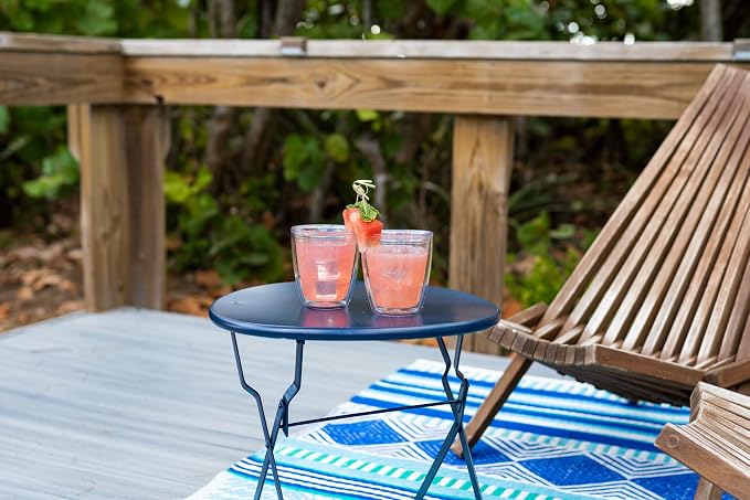 Tervis Clear & Colorful Tabletop 12oz Made in USA Double Walled Insulated Tumbler Travel Cup Keeps Drinks Cold & Hot, 12oz, Clear | Made in USA, Double-wall Insulated, Shatterproof, BPA-Free, Dishwasher Safe, Fits Most Cupholders, Gifts under $20