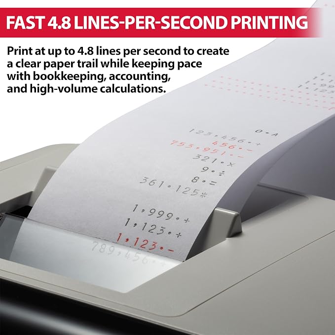 Sharp EL2360PIII Commercial Printing Calculator - 12 Digit Display