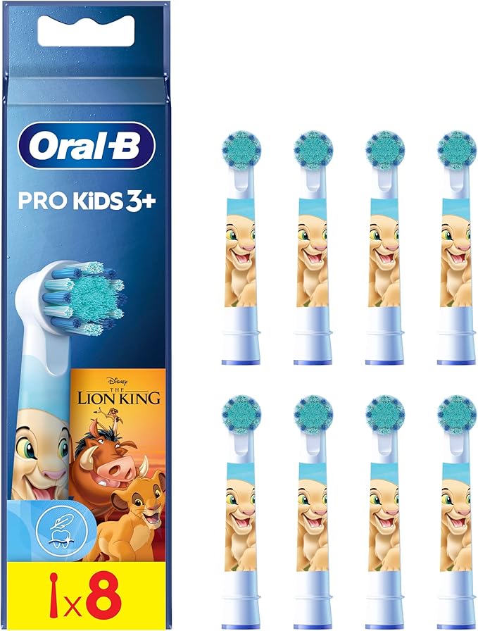 Oral-B Pro Kids Toothbrush Heads Featuring Disney The Lion King, Pack of 8 Counts