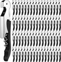 Honoson 150 Pcs Wine Keys for Severs Opener Travel Corkscrew Wine Bottle Opener Waiter Beer Bartender for Wedding Home Office Kitchen Restaurant Bar Applications (Black)