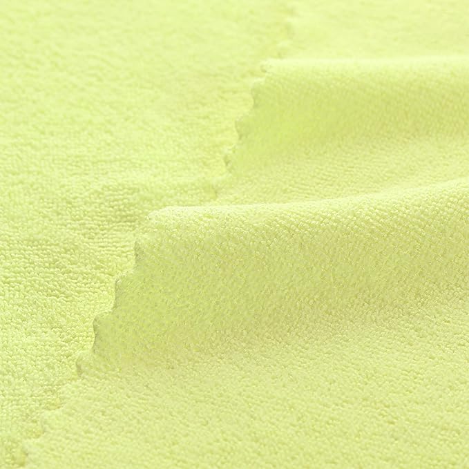 Arkwright Smart Rags Microfiber Cleaning Cloths, Pack of 50 in a Box, Lint Free 215 GSM Reusable Towels for Auto, Office and Household Cleaning, 16 x 16 in, Yellow