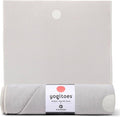 Manduka Yogitoes Hot Yoga Mat Towel - 71" | Moisture Activated Grip | Patented Silicone Nubs | Highly Absorbent, Durable & Easy Care | Made from Recycled Materials | 71 x 24 Inches | Linen