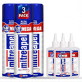 MITREAPEL CA Glue with Activator (3x4.5oz+3x16.9 floz) Instant Bond Professional Cyanoacrylate Adhesive and Super Glue Accelerator for Woodworking,Ceramic,3D Printing,Glass, DIY&Craft, Plastic,Repair