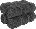 American Soft Linen 100% Cotton Luxury Turkish Towels, 4 PC Washcloth Set | Soft Absorbent Quick Dry OEKO Tex Standard 100 Certificated Durable Machine Washable Breathable Premium Hotel Quality