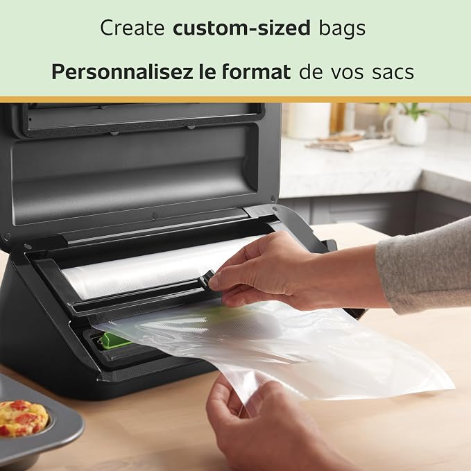 FoodSaver Custom Length Vacuum Sealer Bags Multipack,Rolls for Airtight Food Storage and Sous Vide - Compatible with FoodSaver,8 and 11 (3 Count),2 Count (Pack of 10)