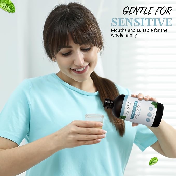 Remineralizing Oral Care Bundle, Mint Toothpaste + Mint Mouthwash