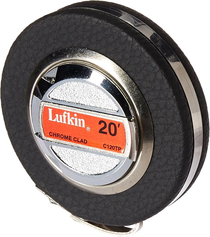 Crescent Lufkin 3/8" x 20' Artisan Diameter and Tree Chrome Clad Tape Measure - C120TPN