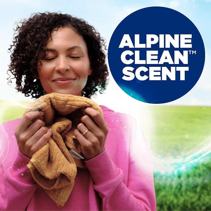 ARM & HAMMER Powder Laundry Detergent, Alpine Clean, 9.56 lb, 155 Loads (Pack of 3)