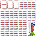 1300 Pcs Mini Toothpaste Bulk Regular Clean Mint Toothpaste for Bad Breath, Helps Freshens Breath, Whitens Teeth Travel Size 0.18oz for Home Hotel Office School Camping