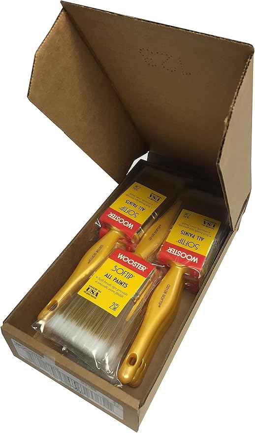 Wooster Brush Q3108-2 Softip Paintbrush, Pack of 12