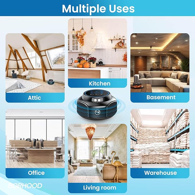 Ultrasonic Pest Repellent Plug-in, Electronic Mouse Traps & Insect Repellent, Pest Control for Rodent, Roach, Ant, Squirrel, Spider, Bugs, Mouse, Rat, Bat for Home, Office, Warehouse Black 2 Pack