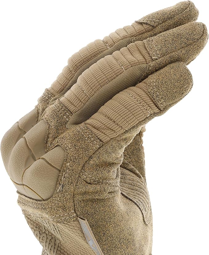 Mechanix Wear M-Pact 3 Tactical Impact Resistant Gloves - Heavy Duty Multi-Purpose Industrial Grip Gloves - TAA Compliant & Touchscreen Capable - Large - Coyote Tan