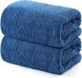 REDKISS 2 Piece Luxury Bath Towel Set - 31x62 inch Oversized Thick Bath Towels, 100% Cotton, 900 GSM, Super Soft, Highly Absorbent, Quick Dry Large Shower Towels for Bathroom, Pool, Gym, Spa, Navy