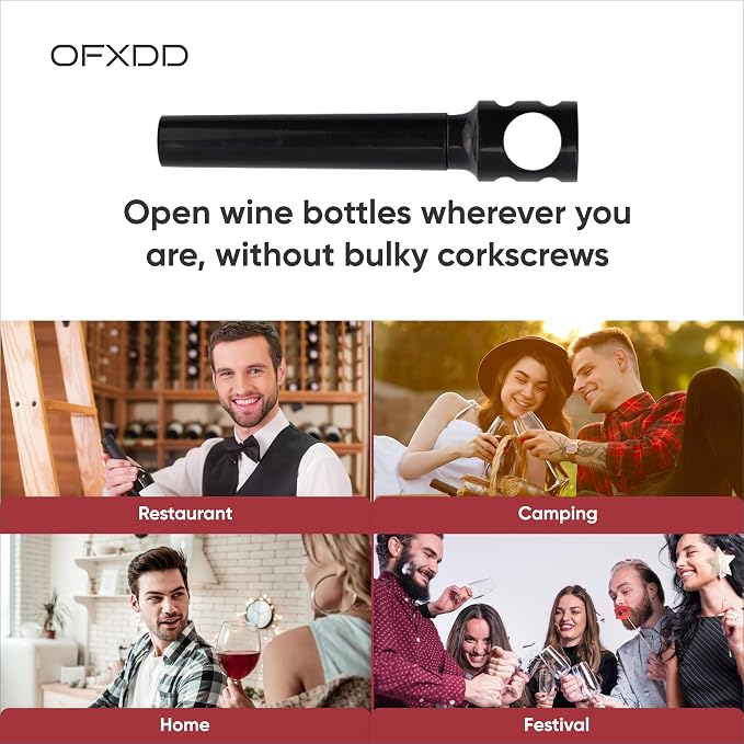 Camping Portable Corkscrew - Pack of 36 - Wine Bottle Opener - Travel Wine Corkscrew