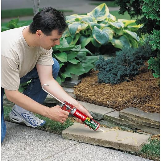 Loctite PL 500 Landscape Block & Stone Construction Adhesive, 10 fl oz Cartridge, 12 Pack